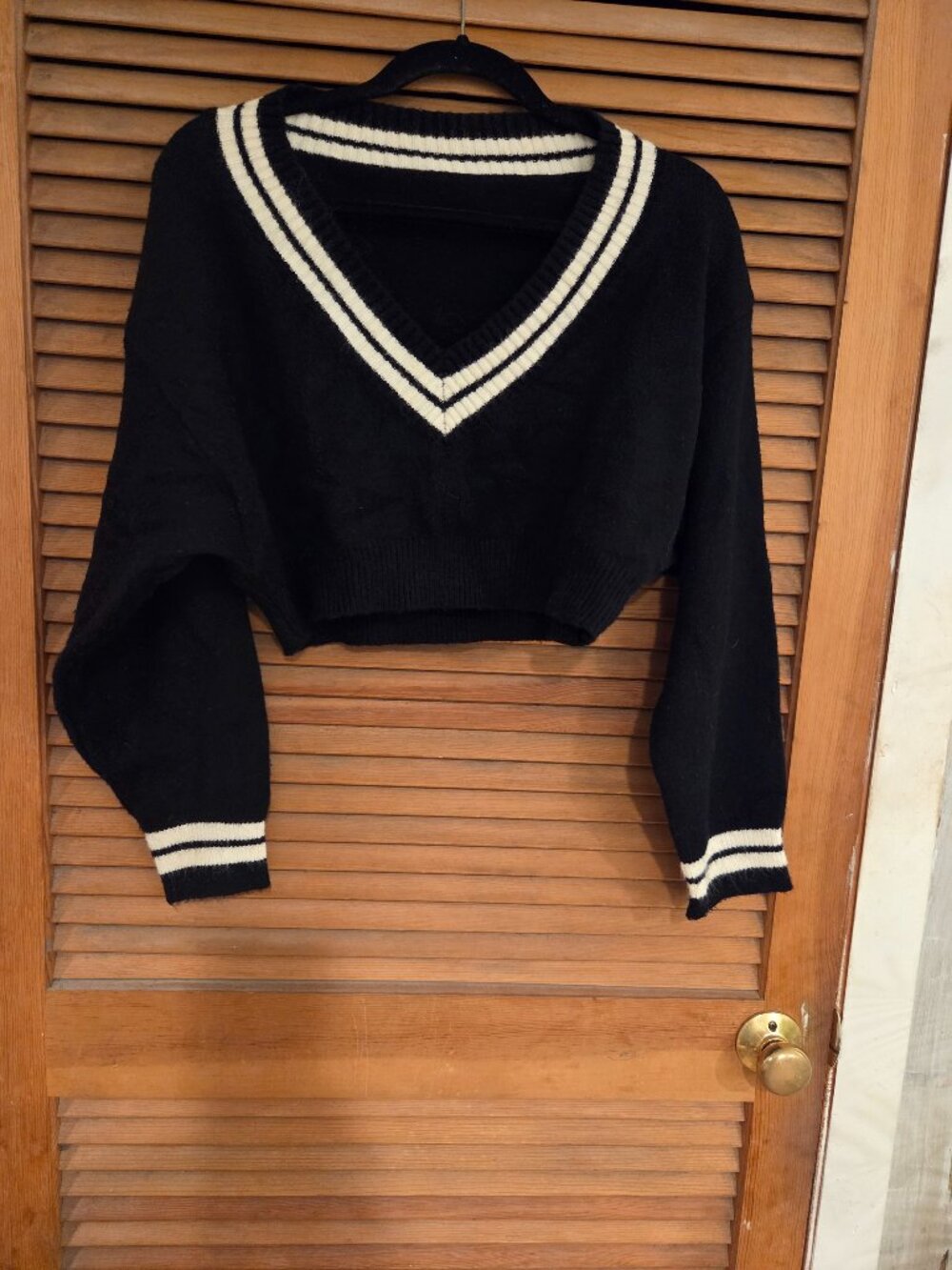 Cropped sweater